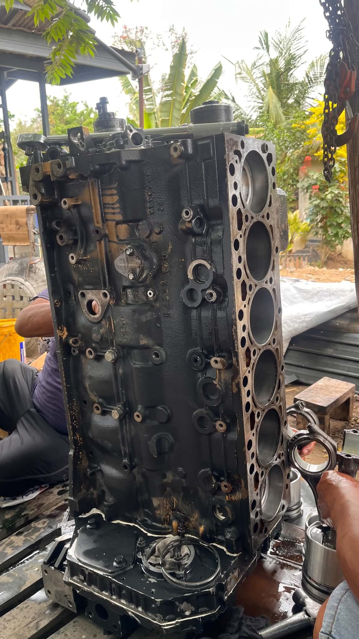 Heavy equipment repair